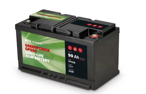 Dometic NDS GreenPower AGM GP90B lakóautó akkumulátor (DOM-609-999)