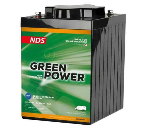 Dometic NDS GreenPower AGM GP6-235 lakóautó akkumulátor (DOM-618-999)