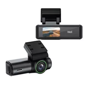   Well DVR-CAR-PATROL-WL 2.5K Menetrögzítő kamera, Wifi, 1.47" IPS képernyő, WDR