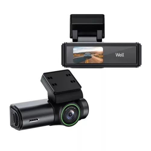 Well DVR-CAR-PATROL-WL 2.5K Menetrögzítő kamera, Wifi, 1.47" IPS képernyő, WDR