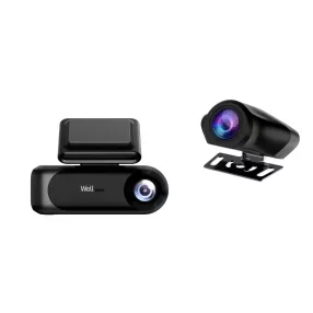   Well DVR-CAR-WATCHMAN-WL 4K Menetrögzítő kamera, 2K tolatókamera, Wifi, 1,47"-os IPS képernyő, HDR