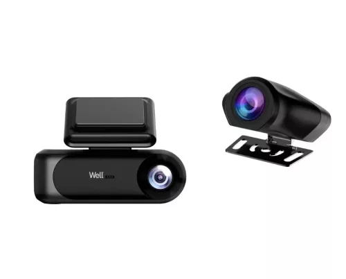 Well DVR-CAR-WATCHMAN-WL 4K Menetrögzítő kamera, 2K tolatókamera, Wifi, 1,47"-os IPS képernyő, HDR