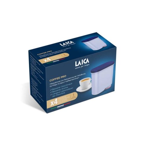 Laica 4db vízszűrő betét Philips és Saeco Aquaclean kávéfőzőkhöz (E4BBA00)