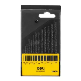   Deli Tools EDH-MHZ013-ED1 Fúrószár készlet (13 db / csomag)