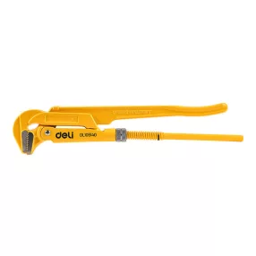 Deli Tools EDL105140 Svéd csőkulcs, sárga 1"