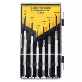   Deli Tools EDL3206 6 részes precíziós csavarhúzó készlet