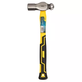   Deli Tools EDL443024 Egyengető kalapács üvegszálas nyéllel, 0,68 kg (sárga)