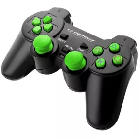 ESPERANZA GAMEPAD PS3/PC USB TROOPER FEKETE/ZÖLD