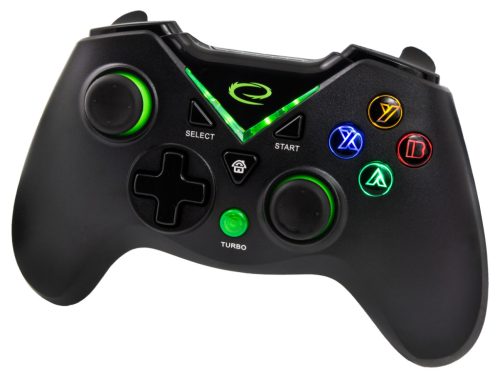 Esperanza Pirate Gamepad PC/XBOX ONE/XBOX SERIES X/S fekete