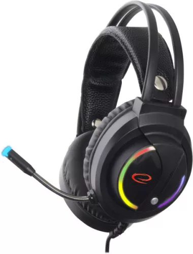 ESPERANZA SZTEREÓ JÁTÉKOS FEJHALLGATÓ MIKROFONNAL RGB NIGHTSHADE