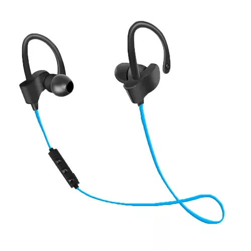 Esperanza Bluetooth mikrofonos sport fülhallgató, kék