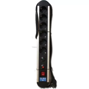   Well EL-TCD-615A/PROT-W  túlfeszültségvédős elosztó 6 aljzat