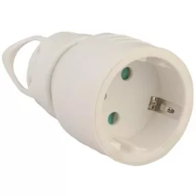 Well ELSO-SH-02WH-WL Lengő dugalj, fehér