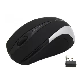   ESPERANZA VEZETÉK NÉLKÜLI 2.4GHZ OPTIKAI EGÉR 3D USB ANTARES EZÜST