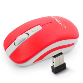   Esperanza Uranus 4D vezeték nélküli egér 2.4GHz, USB, fehér-piros