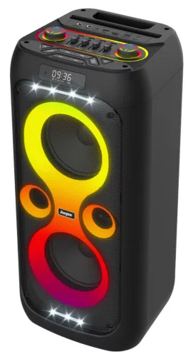 Energizer BTS566 2x25W bluetooth hangfal, mélyközép és magas hangsugárzók, TWS, 6600mAh powerbank, IPX65