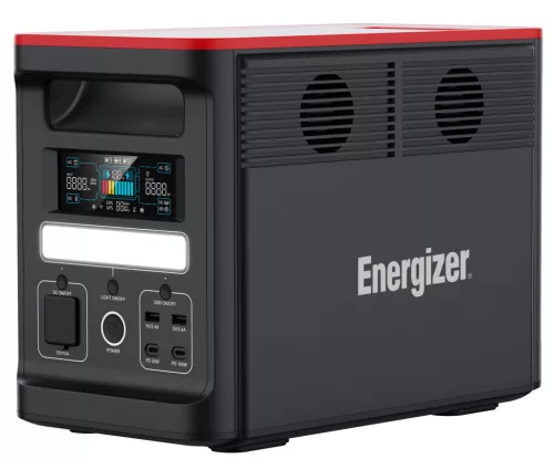 Energizer PPS1500W2F_EU backup powerstation (tartalék áramforrás) 1536Wh, 2db AC, 2db PD USB type-C, 2db USB-A QC, szivargyújtó kimenet