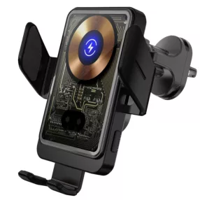   Energizer ECA008 autós okostelefon tartó vezeték nélküli (QI) gyors (15W)töltési funkcióval