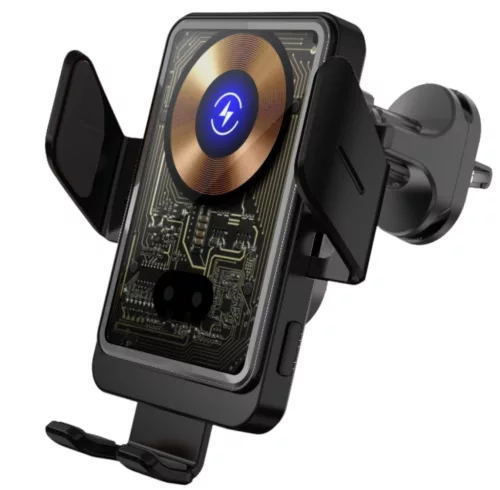 Energizer ECA008 autós okostelefon tartó vezeték nélküli (QI) gyors (15W)töltési funkcióval