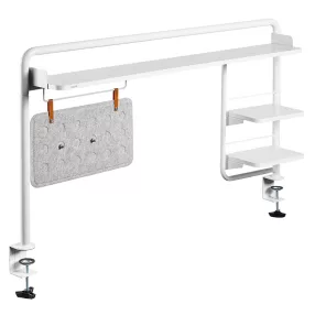   Logilink Befogható asztali tálca, 1295 x 218 x 757 mm, fehér (EO0047)