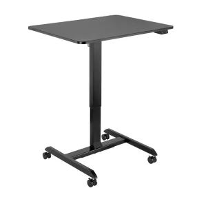   Logilink Elektromosan állítható ülő-álló munkaállomás, 1 motoros, gurítható, fekete (EO0050)