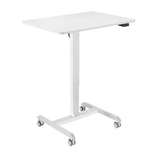 Logilink Elektromosan állítható ülő-álló munkaállomás, 1 motor, gurítható, fehér (EO0050W)