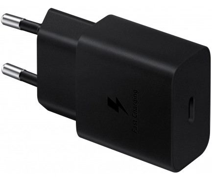 Samsung 15W EP-T1510NBEGEU Gyári hálózati adapter, 15W PD USB Type-C, fekete