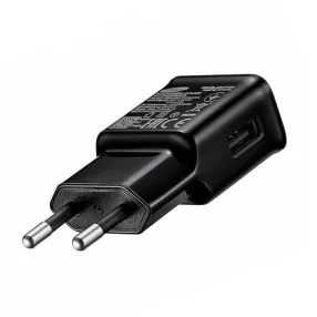   Samsung EP-TA200 Hálózati USB töltő + USB-C kábel (5V / 2A) Fekete (ECO csomagolás)