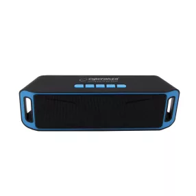 Esperanza Folk Bluetooth hangszóró, FM, fekete-kék