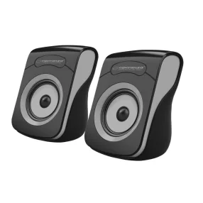   Esperanza Flamenco Sztereó hangszóró 2.0 USB, fekete-szürke