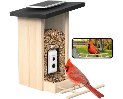 Birdfy Madáretető kamerával, ébenfa, AI nélkül (EPPAMBNI8702110)