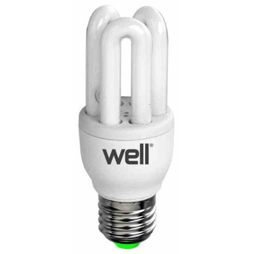 Well ESLW-309E27-10T3-WL Energiatakarékos izzó "3 ágú"9W E-27