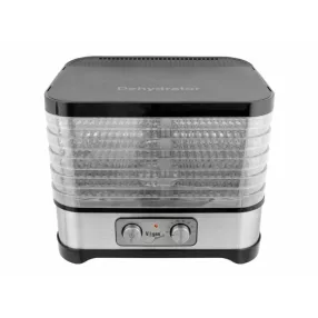   Vigan ESP1 aszaló gép, 250W, 5 db 32 cm-es tálca és fedő, inox
