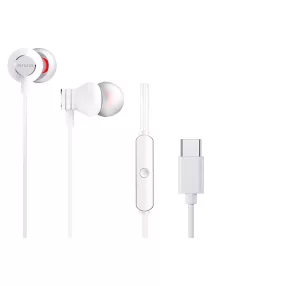   Aiwa ESTM-50USB-C/WT Prémium hangminőségű Japán fülhallgató USB-C csatlakozással, Hyperbass mély
