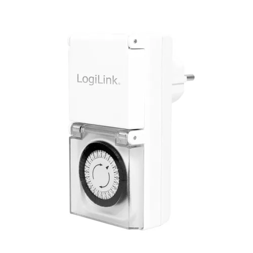 Logilink Mechanikus időkapcsoló, IP44, kültéri (ET0006)