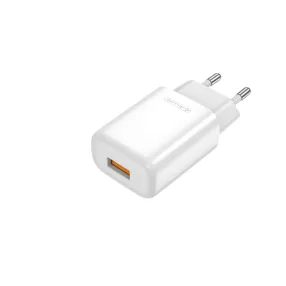 Jellico EU01W Hálózati töltő 2,4A 12W 1xUSB, Fehér
