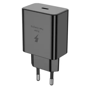 JELLICO fali töltő EU45 GaN PD 45W 1xUSB-C, Fekete