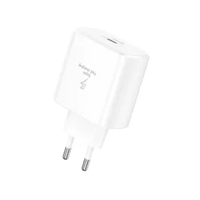   Foneng Hálózati töltő EU62W GaN PD 45W 1xUSB-C fehér szín