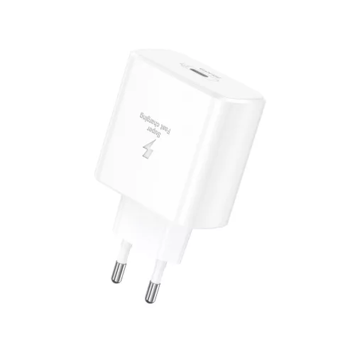 Foneng Hálózati töltő EU62W GaN PD 45W 1xUSB-C fehér szín