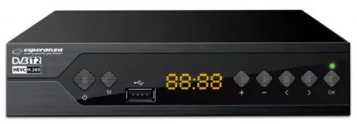 ESPERANZA digitális tuner dvb-t2 h.265 / hevc EV107R