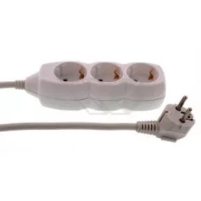   Well EXTS-3S5M/02-WL H3-5m Három férőhelyes földelt elosztó.