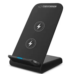   ESPERANZA TELEFONÁLLVÁNY VEZETÉK NÉLKÜLI TÖLTŐVEL 15W PHOTON EZC101