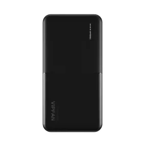 Vipfan Ultra-Thin F04 Power Bank 10000mAh - Fekete