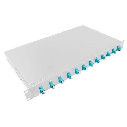 Logilink Optikai kábel elosztó 19" (ODF) LC-DX 12 P
