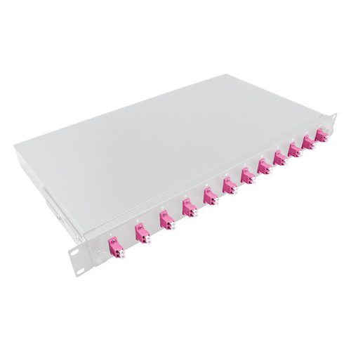 Logilink Optkai kábel elosztó, 19" (ODF) LC-DX 12 P