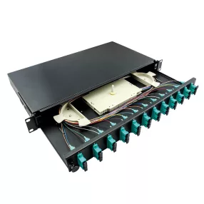   Logilink Optikai kábel elosztó, 19" (ODF) SC-DX 12 P (F12SD3B)