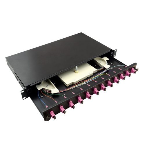 Logilink Optikai kábel elosztó, 19" (ODF) SC-SX 12 P