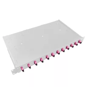   Logilink Optikai kábel elosztó, 19" (ODF) SC-SX 12 P (F12SS4G)