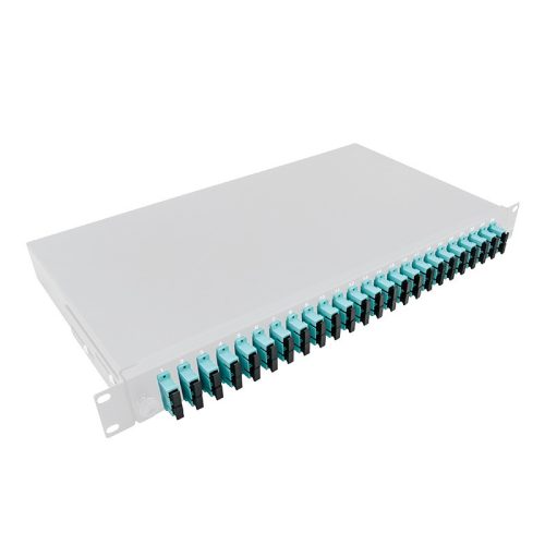 Logilink Optikai kábel elosztó, 19" (ODF) SC-DX 24 P, szürke