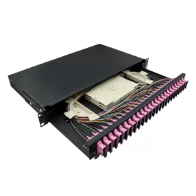   Logilink Optikai kábel elosztó, 19" (ODF) SC-DX 24 P (F24SD4B)